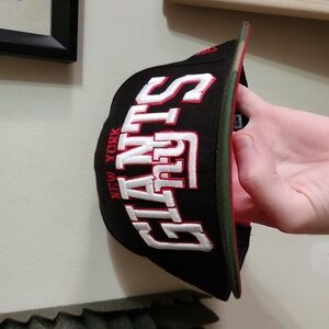 New York Giants Big Spellout New Era Camo Snap Back Hat